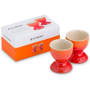 Le Creuset Set Of 2 Egg Cups Volcanic