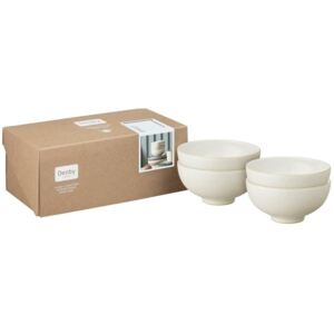 Denby Impression Cream Set Of 4 Rice Bowls