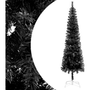 VidaXL Slim Christmas Tree Black 120 cm
