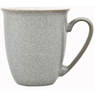 Denby Elements Coffee Beaker Mug Light Grey