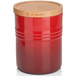 Le Creuset Stoneware Medium Storage Jar Cerise