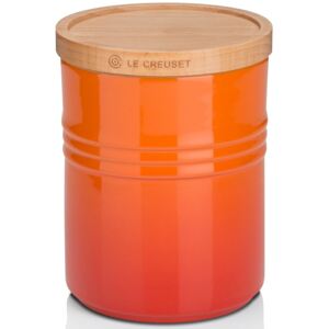 Le Creuset Stoneware Medium Storage Jar Volcanic