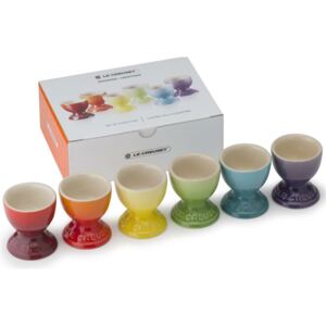 Le Creuset Stoneware Rainbow Set Of 6 Egg Cups