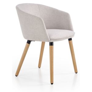 FURNITOP Upholstered chair K266 light grey