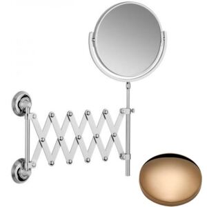 Samuel Heath Style Moderne Extending Mirror L6708 Antique Gold