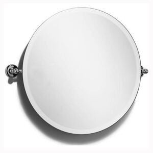 Samuel Heath Novis Round Tilting Mirror L1145 Chrome Plated XL