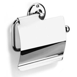 Samuel Heath Curzon Toilet Roll Holder With Cover N37-C Chrome Plated
