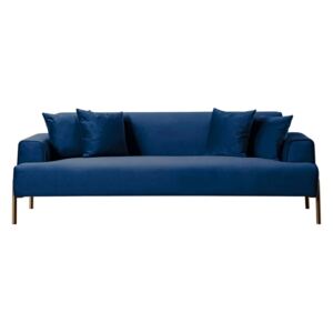 Duke Three Seat Sofa - Navy