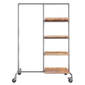 ZIITO WA - clothes rail with shelves