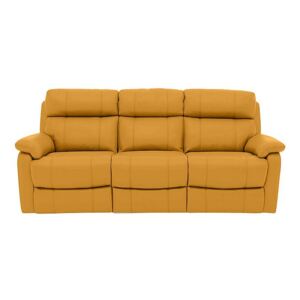 Relax Station Komodo 3 Seater Leather Sofa with Power Headrests and Cup Holders- World of Leather