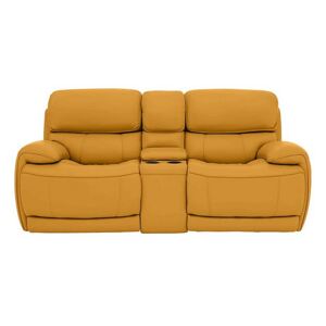Relax Station Rocco 2 Seater Leather Power Rocker Sofa with Cupholders and Power Headrests- World of Leather