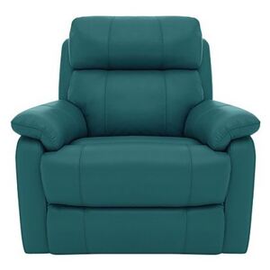 Relax Station Komodo Leather Power Armchair - Teal- World of Leather