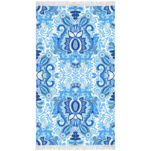 Happiness Beach Towel YOGI 100x180 cm Blue