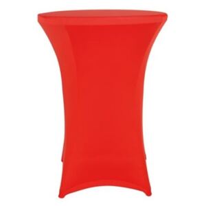 Perel Cocktail Table Cover Red