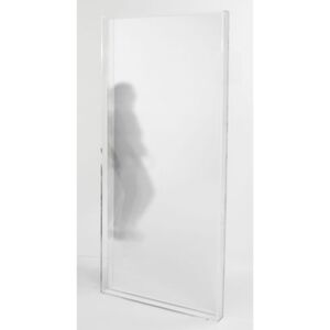Only me Wall mirror - / L 80 x H 180 cm by Kartell Transparent