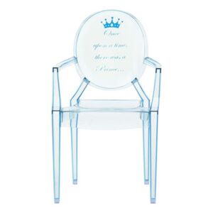 Lou Lou Ghost Children armchair - / Patterns by Kartell Blue