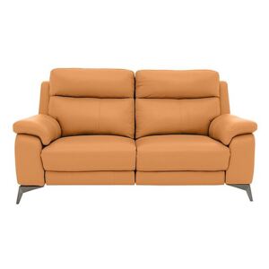 Missouri 2 Seater Leather Sofa - Yellow- World of Leather
