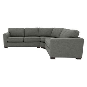 Elora Fabric Corner Sofa - Grey