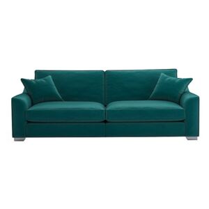 The Lounge Co. - Isobel 4 Seater Fabric Sofa - Teal