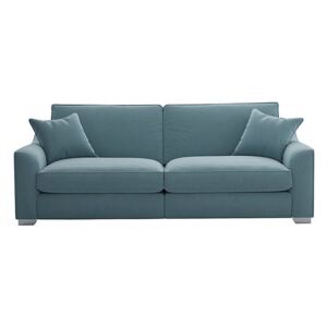 The Lounge Co. - Isobel 4 Seater Fabric Sofa - Blue