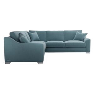 The Lounge Co. - Isobel Large Fabric Corner Sofa - Blue