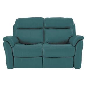 Relax Station Revive 2 Seater Leather Sofa - Blue- World of Leather