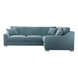 The Lounge Co. - Isobel Small Fabric Corner Sofa - Blue