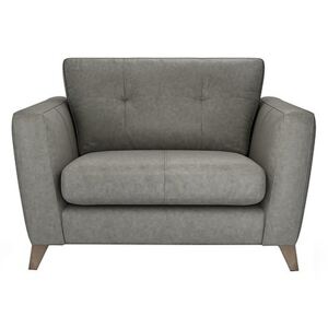 The Lounge Co. - Hermione Leather Snuggler - Grey