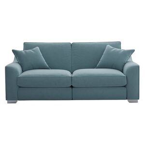 The Lounge Co. - Isobel 3 Seater Fabric Sofa - Blue