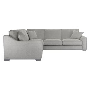 The Lounge Co. - Isobel Large Fabric Corner Sofa - Silver