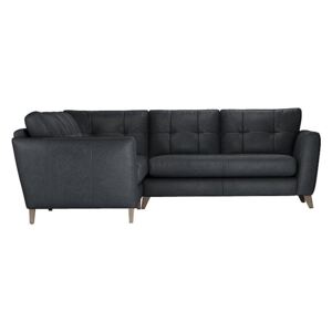 The Lounge Co. - Hermione Leather Corner Sofa - Grey