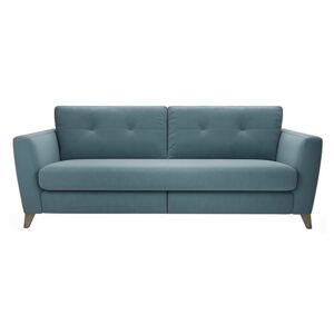 The Lounge Co. - Hermione 4 Seater Fabric Sofa - Blue