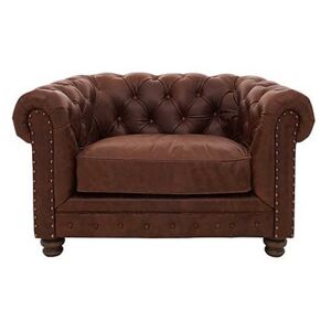 Alexander and James - Camden Collection Brixton Leather Armchair - Brown