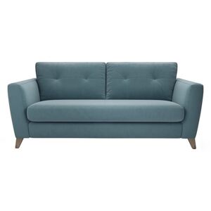 The Lounge Co. - Hermione 3 Seater Fabric Sofa - Blue