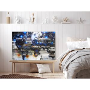 Canvas Print Abstract: Earth Glow (1 Part) Wide