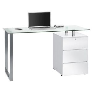 South Street 80 Computer Desk - White
