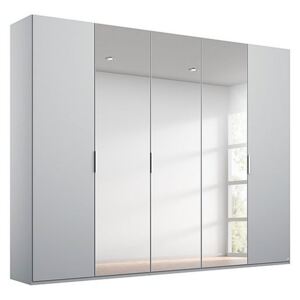 Rauch - Formes Decor 5 Door Hinged Wardrobe with 3 Mirrors