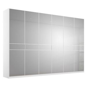 Rauch - Lando Hinged Mirror Wardrobe - 300-cm - White