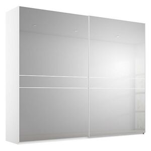 Rauch - Lando Sliding Mirror Wardrobe - 240-cm - White