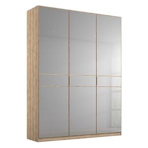 Rauch - Lando Hinged Mirror Wardrobe - 150-cm - Brown
