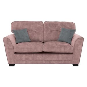 Nelly 2 Seater Fabric Sofa Bed Handcrafted in the UK - Pink
