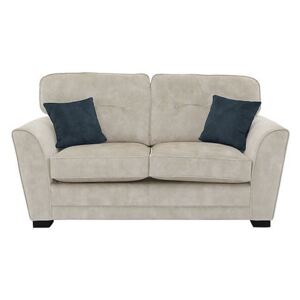 Nelly 2 Seater Fabric Sofa Bed Handcrafted in the UK - Cream