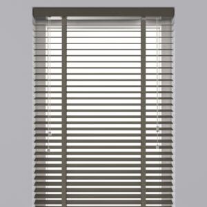 Decosol Horizontal Blinds Wood 50 mm 60x130 cm Taupe