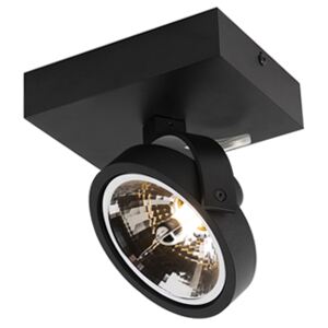 Modern Adjustable Spotlight 1 Black incl. LED G9 - Go