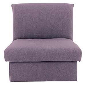 Versatile Fabric Chair Bed - Purple