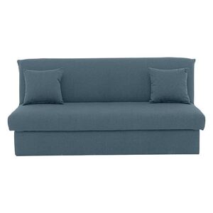 Versatile 3 Seater Fabric Sofa Bed No Arms
