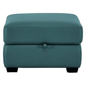 Compact Collection Petit Leather Storage Footstool- World of Leather