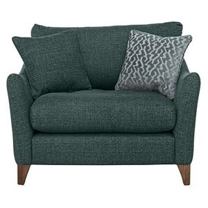 Marina Eco Fabric Snuggler Chair - Teal
