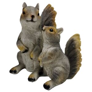 Resin Squirrel Family