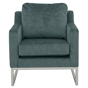 Gabriella Fabric Accent Chair - Blue